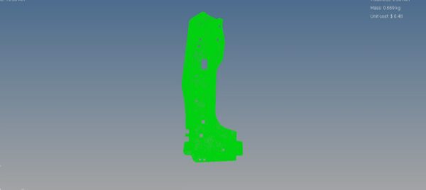 One step forming analysis - Car door hinge bracket - Image 6